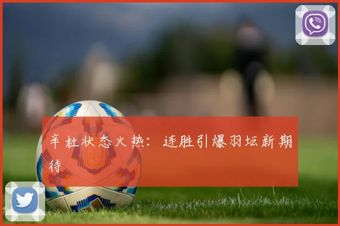 辛杜状态火热：连胜引爆羽坛新期待