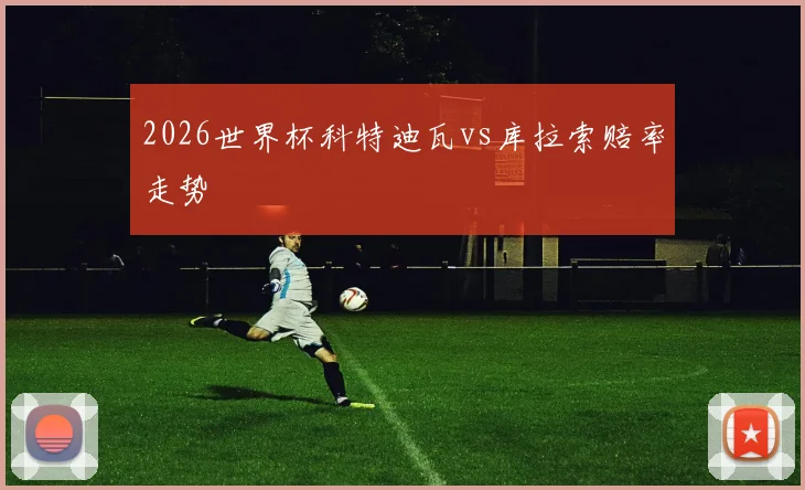 2026世界杯科特迪瓦vs库拉索赔率走势